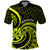 Lime Green New Zealand Mangopare Polo Shirt Aotearoa Maori Koru Style LT14 Lime Green - Polynesian Pride