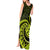 Lime Green New Zealand Mangopare Tank Maxi Dress Aotearoa Maori Koru Style LT14 - Polynesian Pride