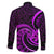 Purple Aotearoa Mangopare Family Matching Mermaid Dress and Hawaiian Shirt NZ Maori Koru Style LT14 - Polynesian Pride