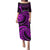 Purple Aotearoa Mangopare Family Matching Puletasi and Hawaiian Shirt NZ Maori Koru Style LT14 Mom's Dress Purple - Polynesian Pride