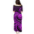 Purple Aotearoa Mangopare Family Matching Puletasi and Hawaiian Shirt NZ Maori Koru Style LT14 - Polynesian Pride