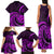 Purple Aotearoa Mangopare Family Matching Tank Maxi Dress and Hawaiian Shirt NZ Maori Koru Style LT14 - Polynesian Pride