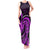 Purple Aotearoa Mangopare Tank Maxi Dress NZ Maori Koru Style LT14 Women Purple - Polynesian Pride