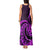 Purple Aotearoa Mangopare Tank Maxi Dress NZ Maori Koru Style LT14 - Polynesian Pride