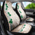 Cook Islands Tiare Maori With Conch Shell Car Seat Cover 2025 Pasifika Polynesian Tattoo