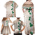 Cook Islands Tiare Maori With Conch Shell Family Matching Off Shoulder Maxi Dress and Hawaiian Shirt 2025 Pasifika Polynesian Tattoo