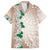 Cook Islands Tiare Maori With Conch Shell Family Matching Off Shoulder Maxi Dress and Hawaiian Shirt 2025 Pasifika Polynesian Tattoo