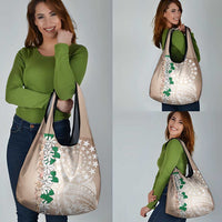 Cook Islands Tiare Maori With Conch Shell Grocery Bag 2025 Pasifika Polynesian Tattoo