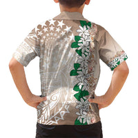 Cook Islands Tiare Maori With Conch Shell Hawaiian Shirt 2025 Pasifika Polynesian Tattoo LT14 - Polynesian Pride