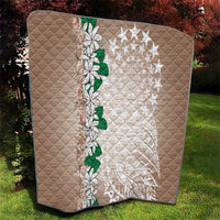 Cook Islands Tiare Maori With Conch Shell Quilt 2025 Pasifika Polynesian Tattoo