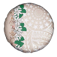 Cook Islands Tiare Maori With Conch Shell Spare Tire Cover 2025 Pasifika Polynesian Tattoo