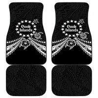 Kia Orana Cook Islands Car Mats 2025 Pasifika Polynesian Turtle Black Color LT14 - Polynesian Pride