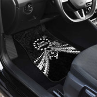 Kia Orana Cook Islands Car Mats 2025 Pasifika Polynesian Turtle Black Color LT14 - Polynesian Pride