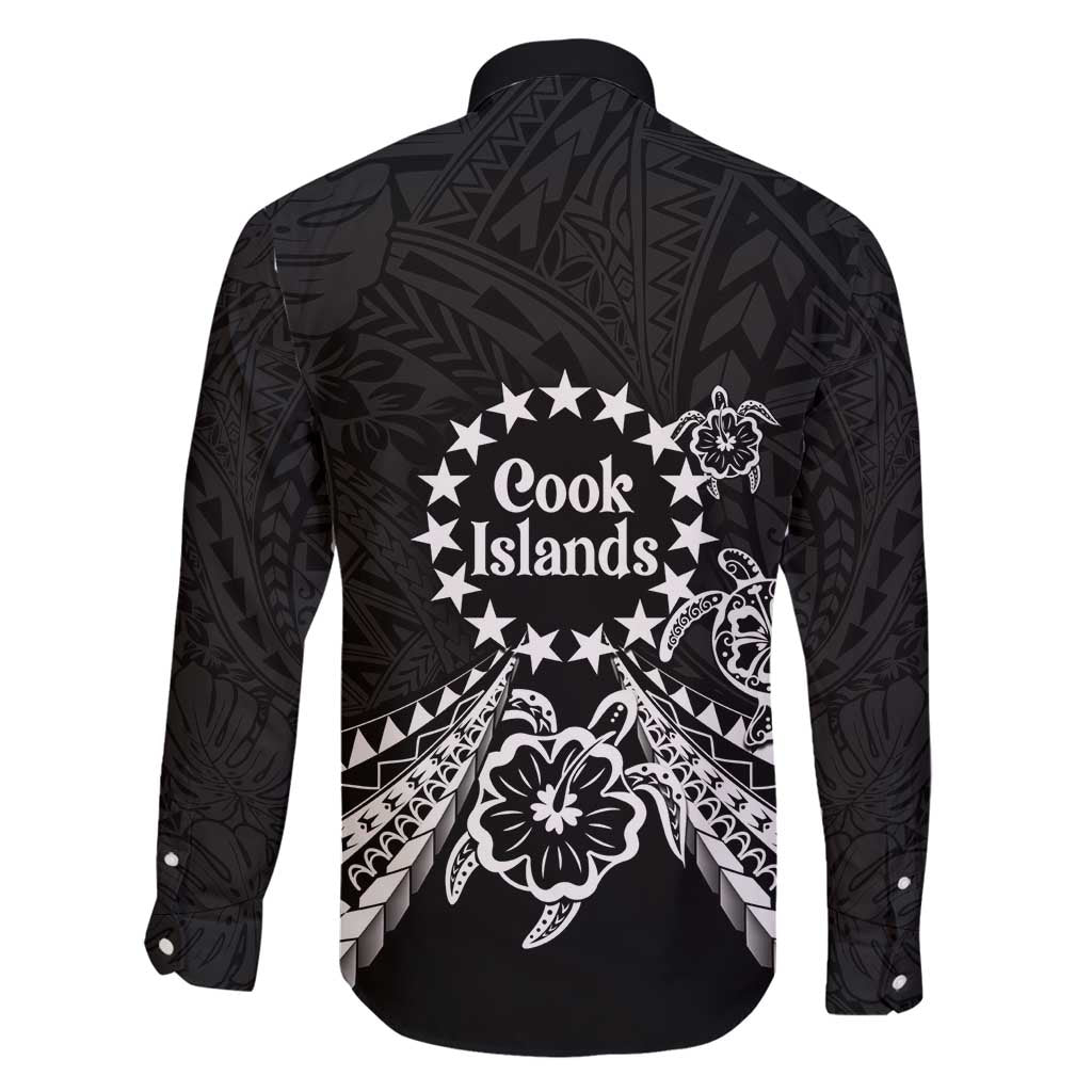 Kia Orana Cook Islands Family Matching Mermaid Dress and Hawaiian Shirt 2025 Pasifika Polynesian Turtle Black Color