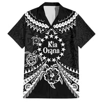 Kia Orana Cook Islands Hawaiian Shirt 2025 Pasifika Polynesian Turtle Black Color LT14 Black - Polynesian Pride