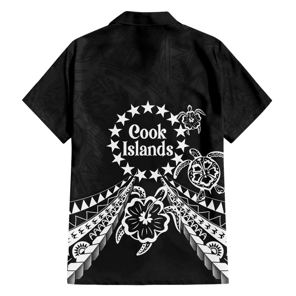 Kia Orana Cook Islands Hawaiian Shirt 2025 Pasifika Polynesian Turtle Black Color LT14 - Polynesian Pride