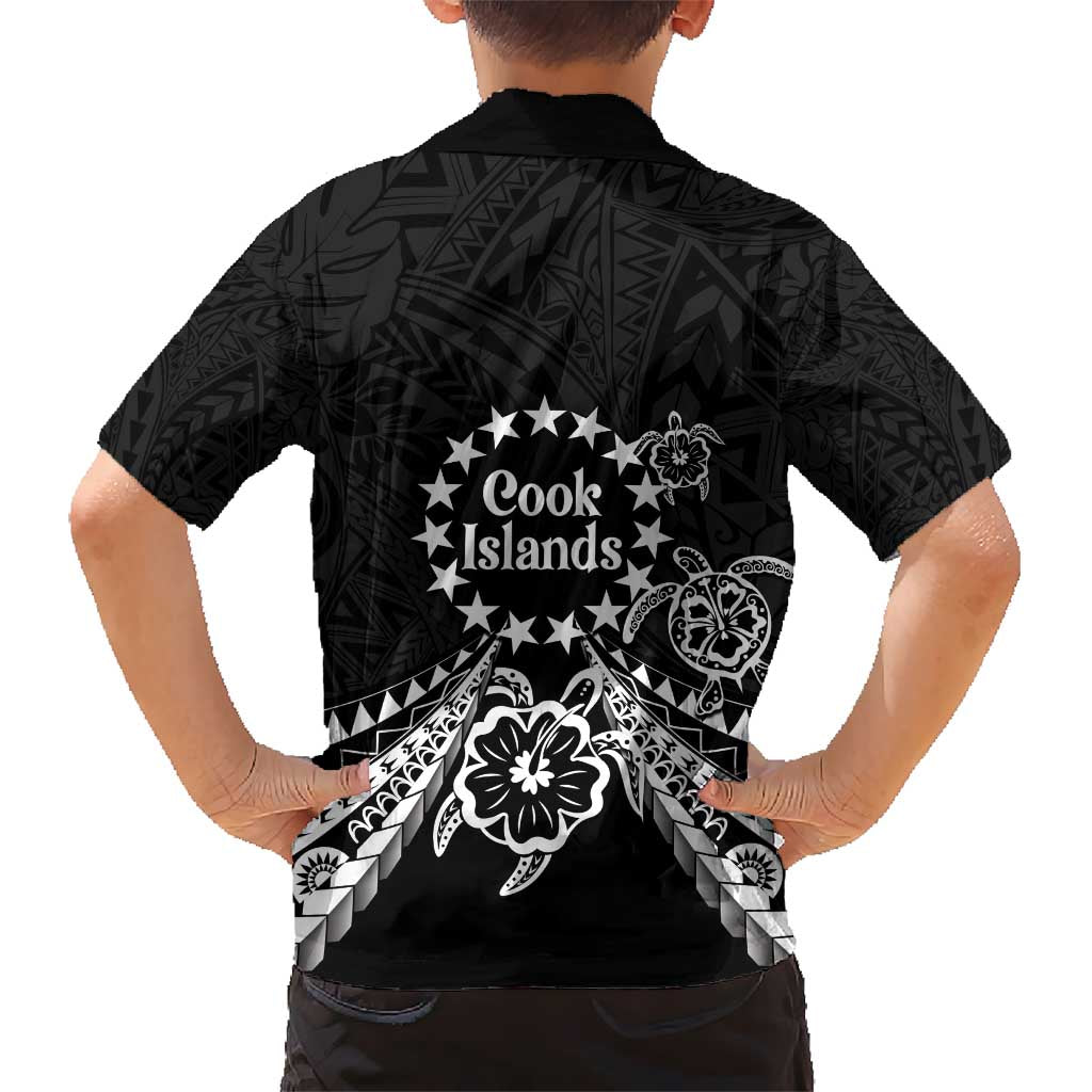 Kia Orana Cook Islands Hawaiian Shirt 2025 Pasifika Polynesian Turtle Black Color LT14 - Polynesian Pride