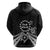 Kia Orana Cook Islands Hoodie 2025 Pasifika Polynesian Turtle Black Color