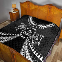 Kia Orana Cook Islands Quilt 2025 Pasifika Polynesian Turtle Black Color