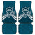 Kia Orana Cook Islands Car Mats Polynesian Turtle Crowberry Blue Color