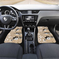 Bula Fiji Iri Buli Car Mats Woven Fan With Fijian Tapa