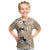 Bula Fiji Iri Buli Kid T Shirt Woven Fan With Fijian Tapa