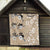 Bula Fiji Iri Buli Quilt Woven Fan With Fijian Tapa