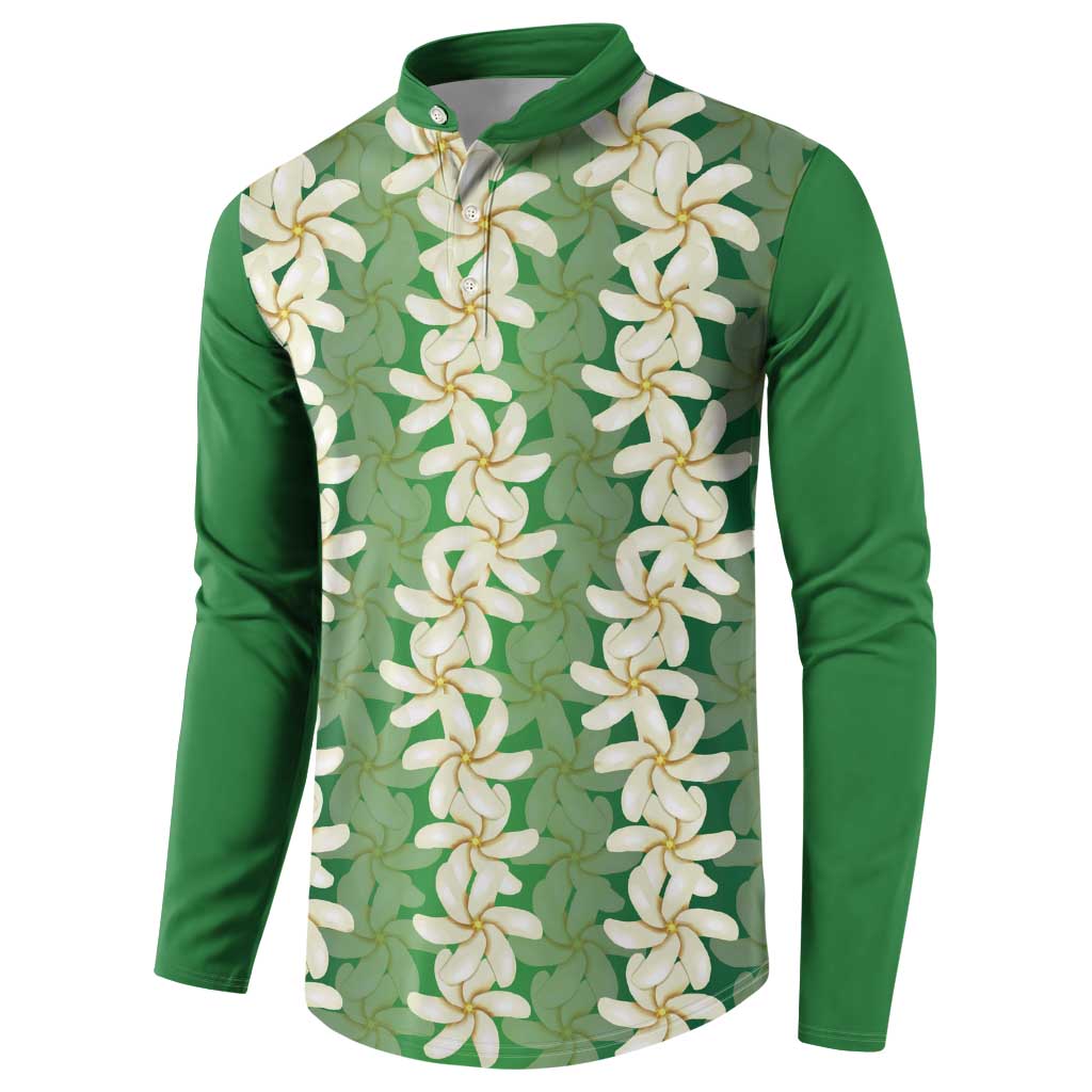 Ia Orana Tahiti Tiare Maori Seamless Style Button Sweatshirt