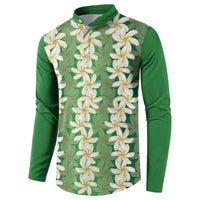 Ia Orana Tahiti Tiare Maori Seamless Style Button Sweatshirt