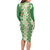 Ia Orana Tahiti Tiare Maori Seamless Style Family Matching Long Sleeve Bodycon Dress and Hawaiian Shirt