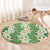 Ia Orana Tahiti Tiare Maori Seamless Style Round Carpet