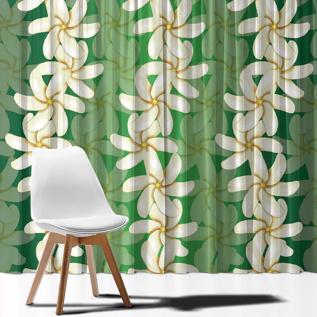 Ia Orana Tahiti Tiare Maori Seamless Style Window Curtain