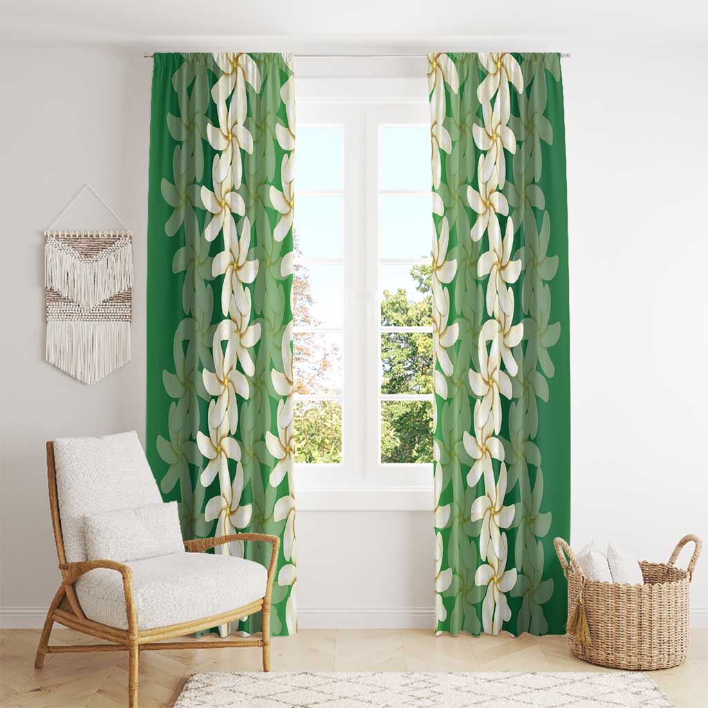 Ia Orana Tahiti Tiare Maori Seamless Style Window Curtain