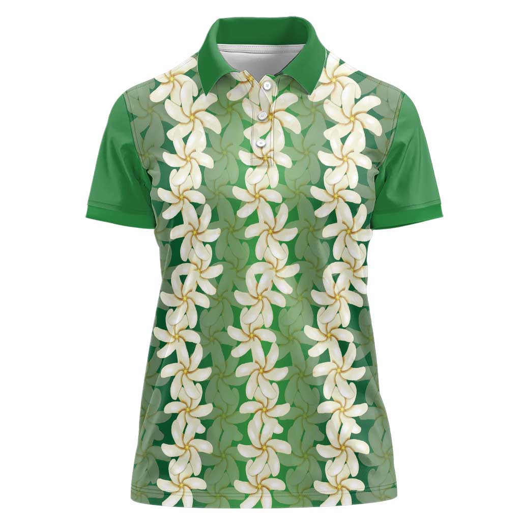 Ia Orana Tahiti Tiare Maori Seamless Style Women Polo Shirt