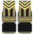 Yellow Taniko Aotearoa Car Mats Niho Taniwha Mix Poutama