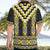 Yellow Taniko Aotearoa Hawaiian Shirt Niho Taniwha Mix Poutama