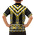 Yellow Taniko Aotearoa Hawaiian Shirt Niho Taniwha Mix Poutama