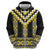 Yellow Taniko Aotearoa Hoodie Niho Taniwha Mix Poutama