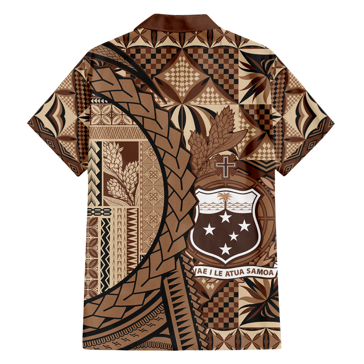 Samoa Siapo Family Matching Tank Maxi Dress and Hawaiian Shirt Happy Independence Day Vintage Vibes