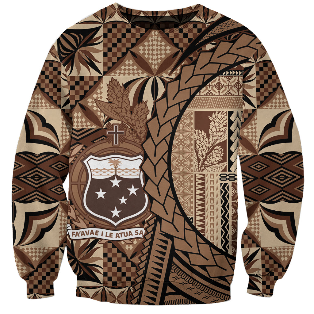 Samoa Siapo Sweatshirt Happy Independence Day Vintage Vibes