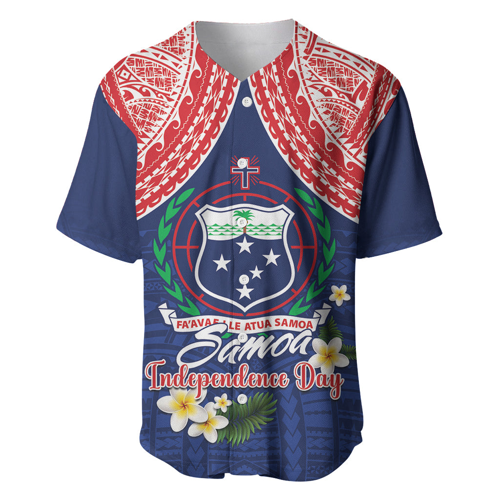 Samoan Independence Day Baseball Jersey Manuia Le Tutoatasi O Samoa