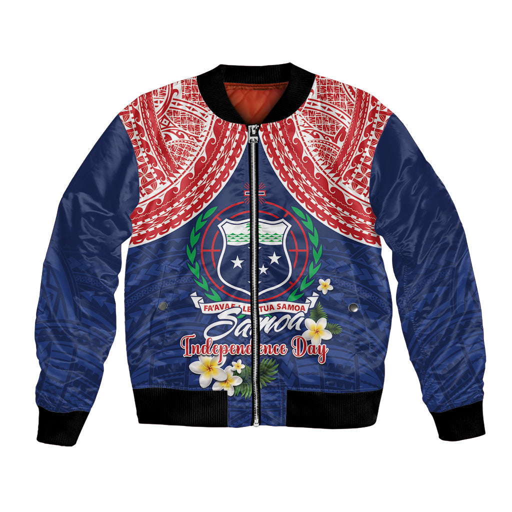 Samoan Independence Day Bomber Jacket Manuia Le Tutoatasi O Samoa