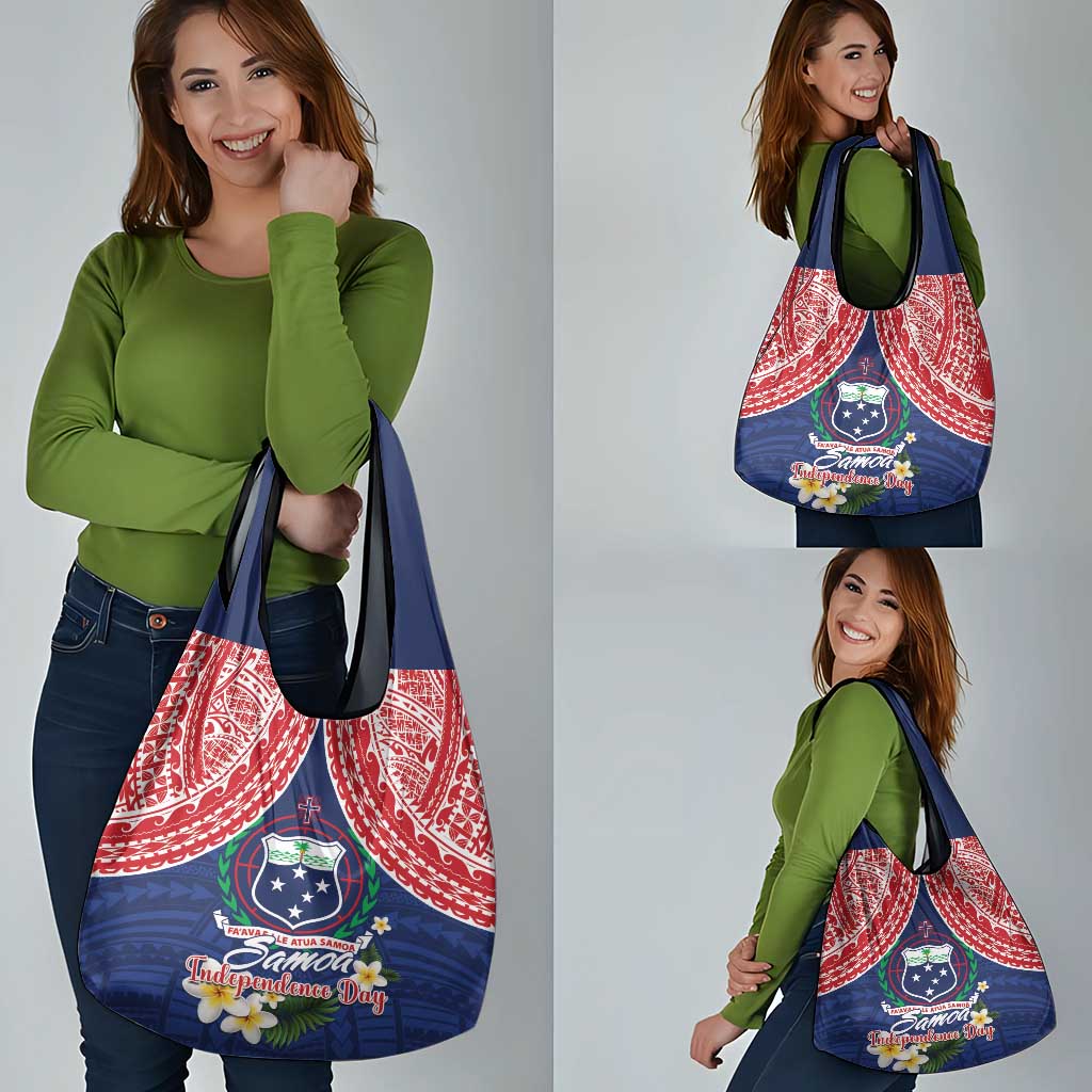 Samoan Independence Day Grocery Bag Manuia Le Tutoatasi O Samoa LT14 - Polynesian Pride