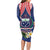 Samoan Independence Day Long Sleeve Bodycon Dress Manuia Le Tutoatasi O Samoa