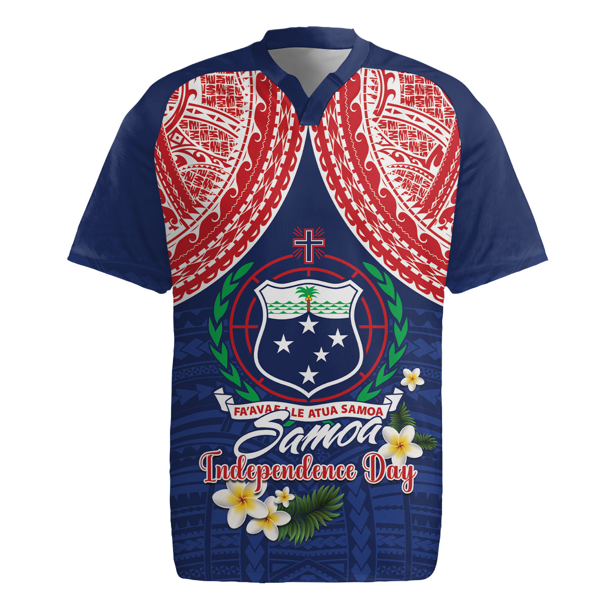 Samoan Independence Day Rugby Jersey Manuia Le Tutoatasi O Samoa