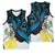 New Zealand Silver Fern Tui Bird Basketball Jersey Maori Kowhai Paua Shell Taniko Motifs - Polynesian Pride