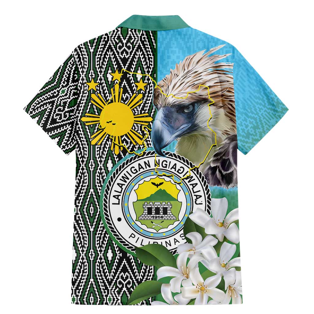 Cotabato Philippines Province Family Matching Mermaid Dress and Hawaiian Shirt Filipino Eagle Sampaguita Tinalak Pattern