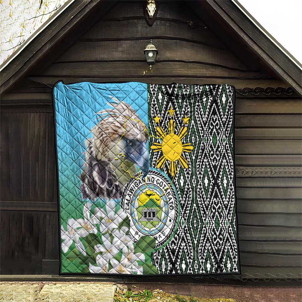 Cotabato Philippines Province Quilt Filipino Eagle Sampaguita Tinalak Pattern