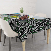 Cotabato Philippines Province Tablecloth Filipino Eagle Sampaguita Tinalak Pattern