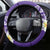 No Story Should End Too Soon Suicide Awareness Steering Wheel Cover Purple And Teal Polynesian Ribbon